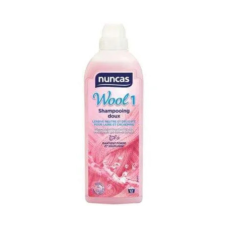 Nuncas wool1 champú para lana 750ml