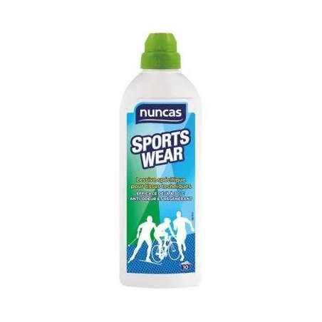 Polvere di lavaggio per abbigliamento sportivo Nuncas 750ML