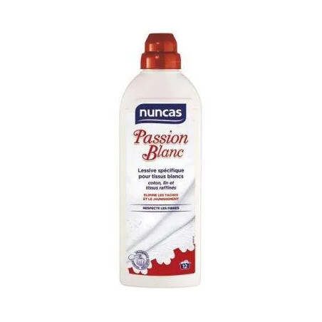 Nuncas lessive passion blanc 750ml