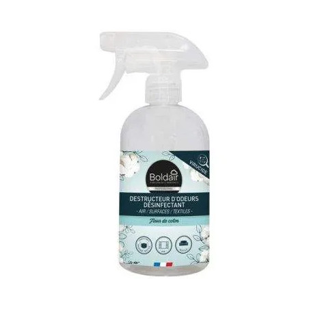 Boldair distruttore di odori disinfettante fiore di cotone 500ml