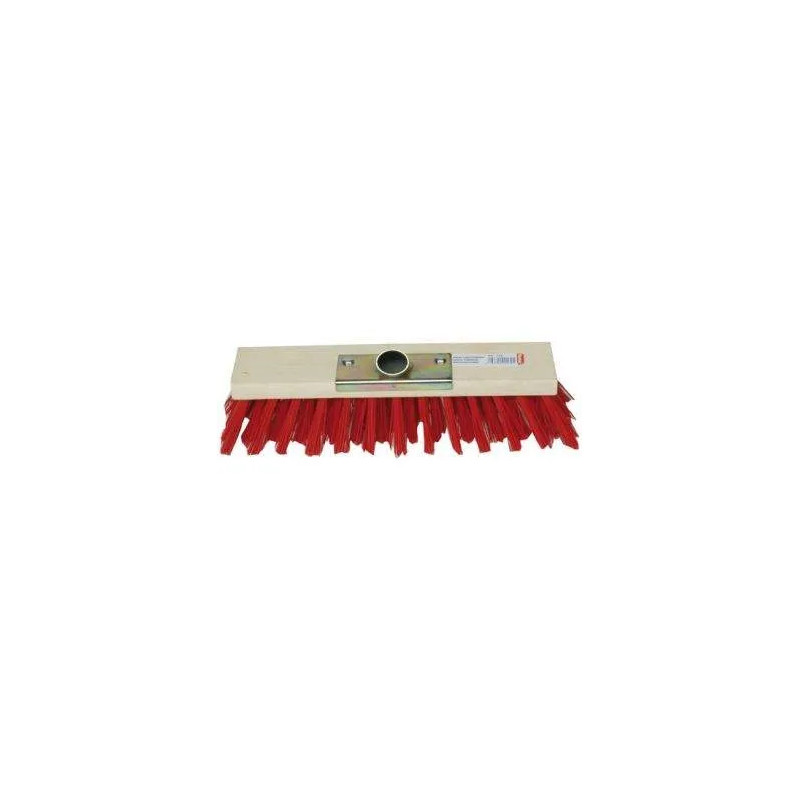 Red pvc road sweeper 31cm