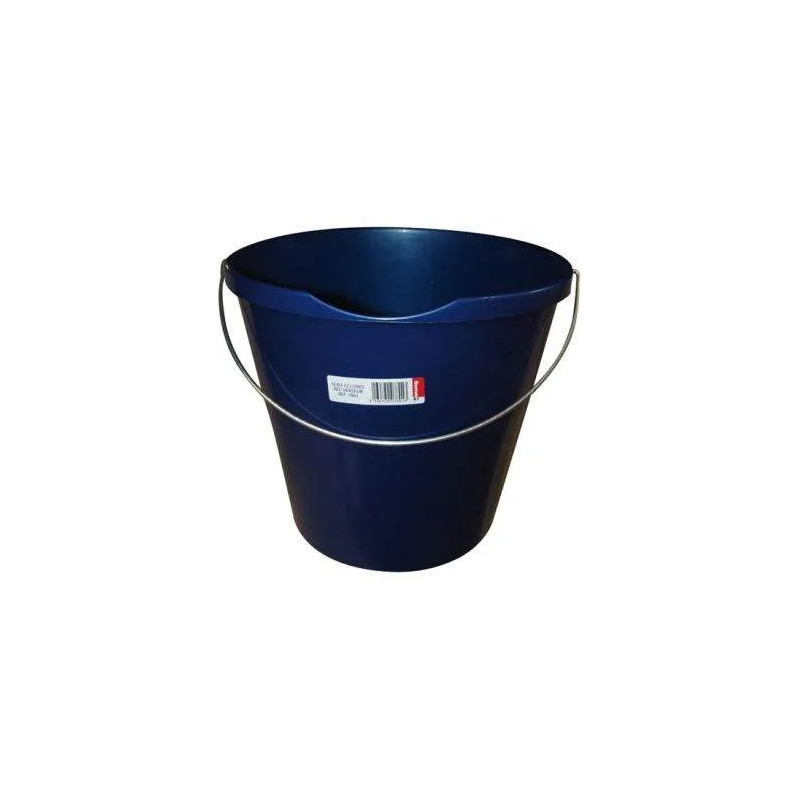 12L bucket with metal handle