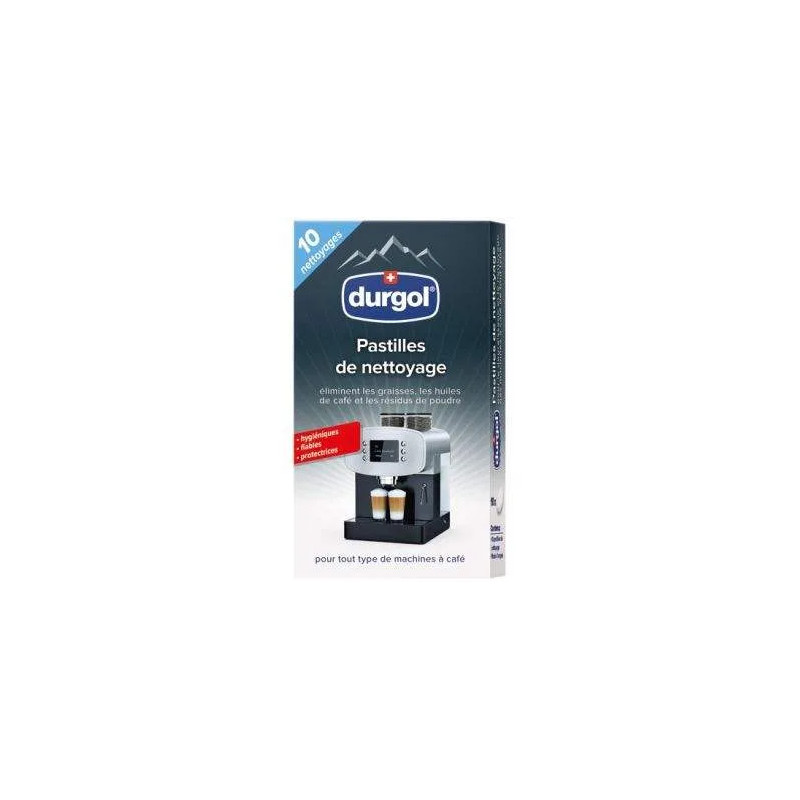 Durgol coffee machine cleaning tablets x10