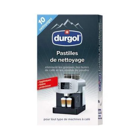 Durgol coffee machine cleaning tablets x10