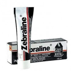 Crème décor Zébraline pâte noire 100 ml