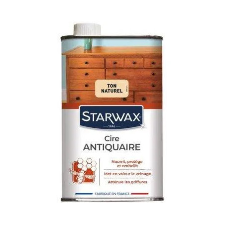 Cire antiq.liquide starwax 0l5natur 75