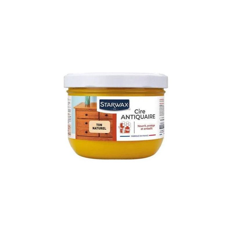 Cire ant.pâte starwax 375ml naturel 54