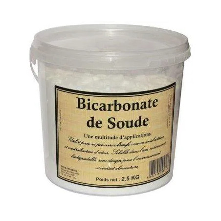 Bicarbonato di sodio confezione da 2,5 kg