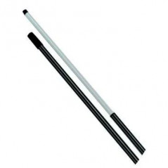 Telescopic steel handle 2x1.50m ergotouch