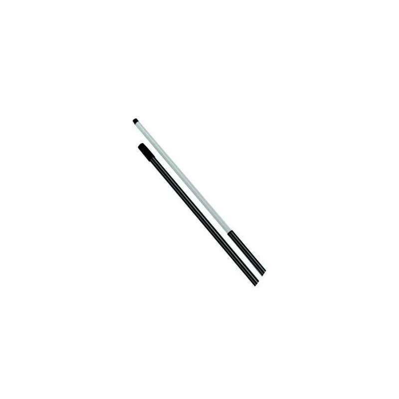 Telescopic steel handle 2x1.50m ergotouch