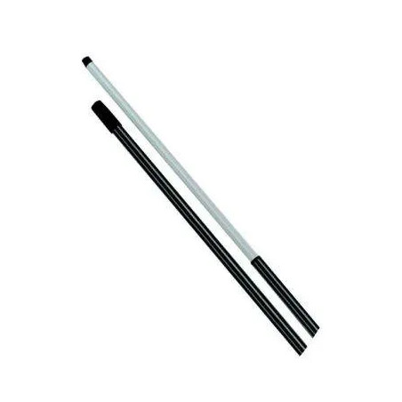 Telescopic steel handle 2x1.50m ergotouch