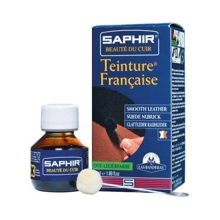 Teinture française 50ml noire Saphir