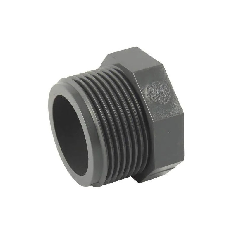 Male pvc pressure plug 12x17 (3/8").