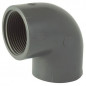 Elbow 90° PVC pressure female/female thread 12x17 (3/8").