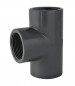 90° female screw-in PVC pressure tee 12x17 (3/8")