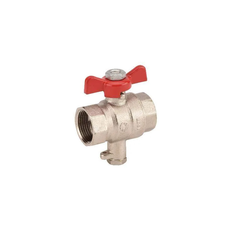 Valve with 15x21 female/female "sensor holder" socket for Energy meter.