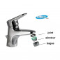 Aerator male 20x100, 4L / min for designer faucet