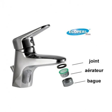 Mousseur aérateur mâle 4.5L / min, 24x100 pour robinet