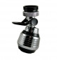 Variable flow adjustable jetbreaker aerator 0.5 to 6L / min, 2 jets, F22x100 and M24x100