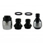 Kit rompigetto 6 litri/min 2 getti e connettore rapido flessibile 1/2'' e 3/4''