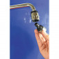 6-litre/minute hand shower, hose and jetbreaker kit with holder