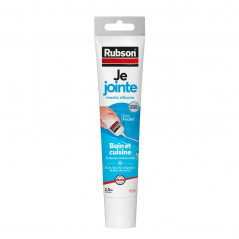 MASTIC SILICONE \"JE JOINTE\" TRANSPARENT TUBE 50ML - RUBSON