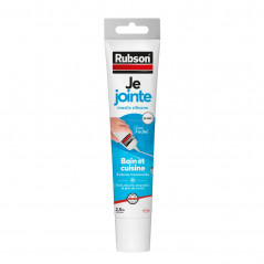 Mastic silicone \"Je Jointe\" blanc, tube de 50 ml