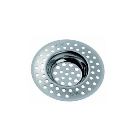 Tamis grille pour évier cuisine en inox diamètre 70 mm