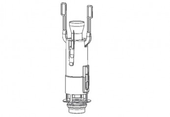 Spülmechanismus 80 integra für WC-Spülkasten