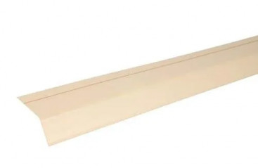 Larmier PVC sable, hauteur 18cm, longueur 2 mètres.