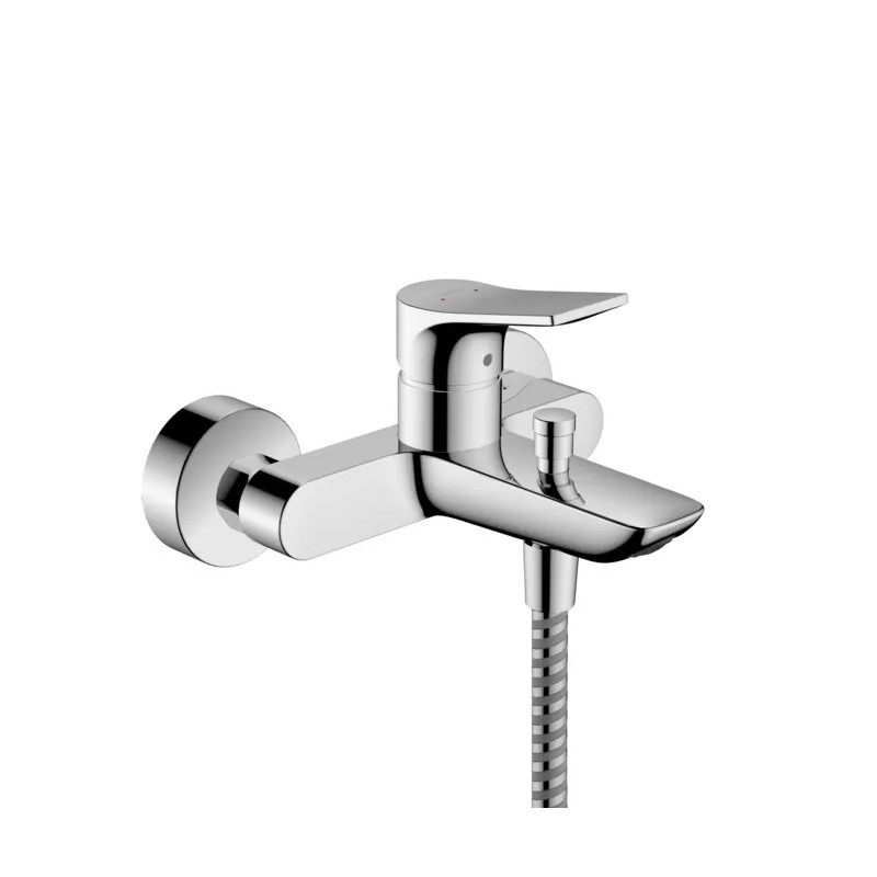 Wall-mounted bath and shower mixer ZEBRIS