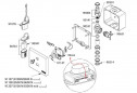 Cella di esclusione orinatoio Lynx C0001-005 per PRESTO SENSAO 8100N, 8300N, 8500N, 8600N