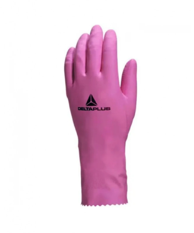 Gants de ménage Latex, résistant aux produits chimiques, taille L (8 / 9)