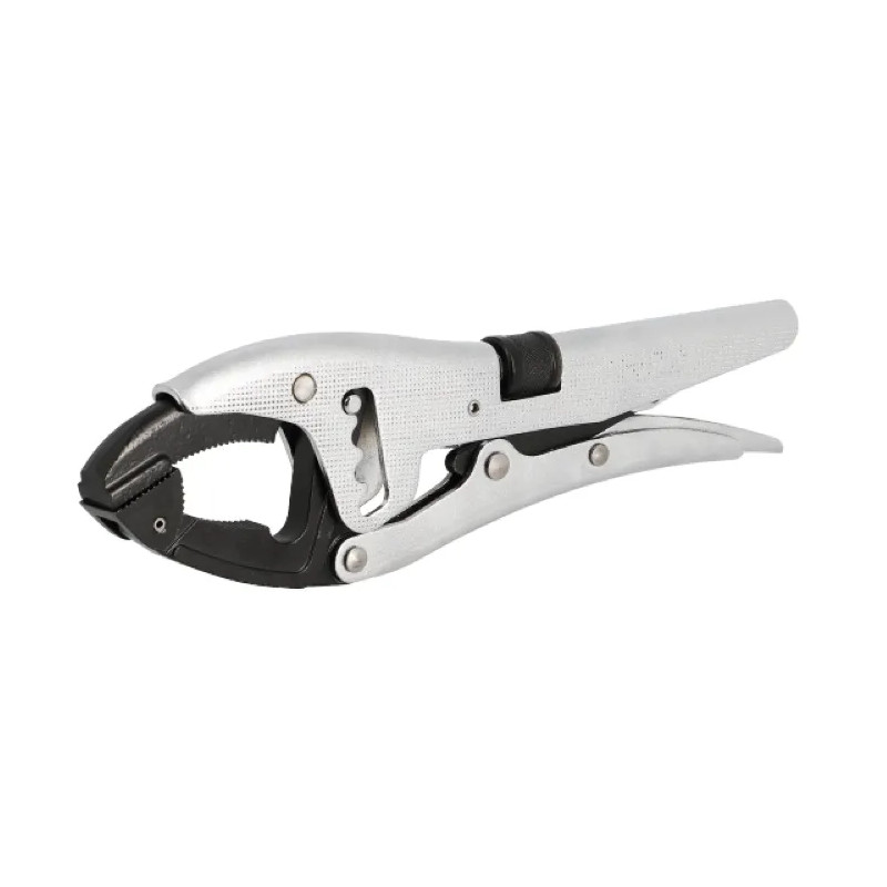 Vice grip pliers, long articulated nose, 4 positions, 78 mm max.