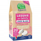 Tablettes de lessive spécial linge blanc, 20 doses