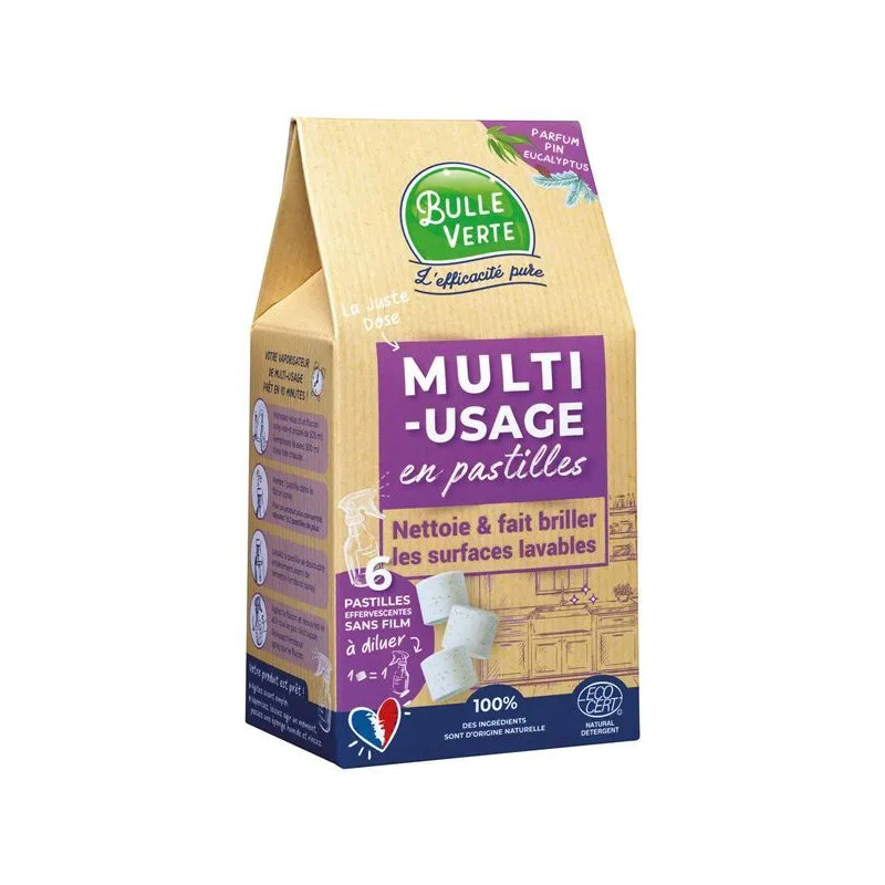 Produit nettoyant multi-usage en pastille, 6 doses