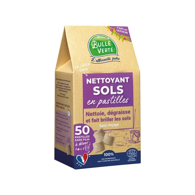 Nettoyant sols en pastilles, 50 doses