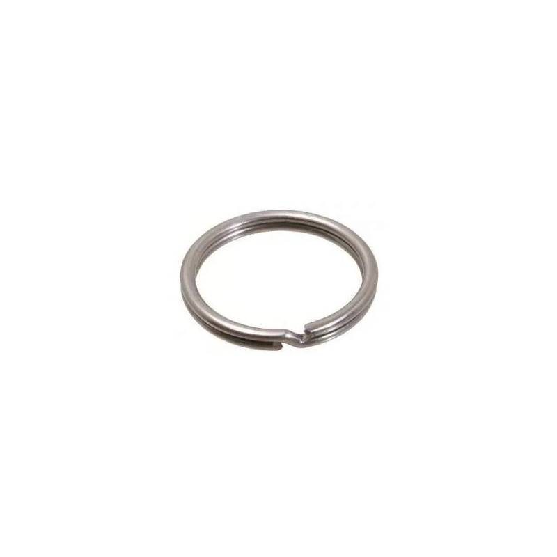 Broken key ring, nickel-plated steel, D.35mm, 4 pcs.