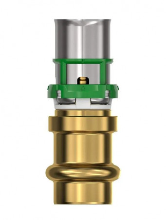 MultiSkin Gateway-Fitting mit Kupferpresskopf 18 mm, Mehrschichtverbund 20 x 2