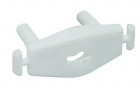 Copriprese tipo C/E/F, L.35mm, H.13mm, P.24mm, PVC bianco, 12 pezzi.