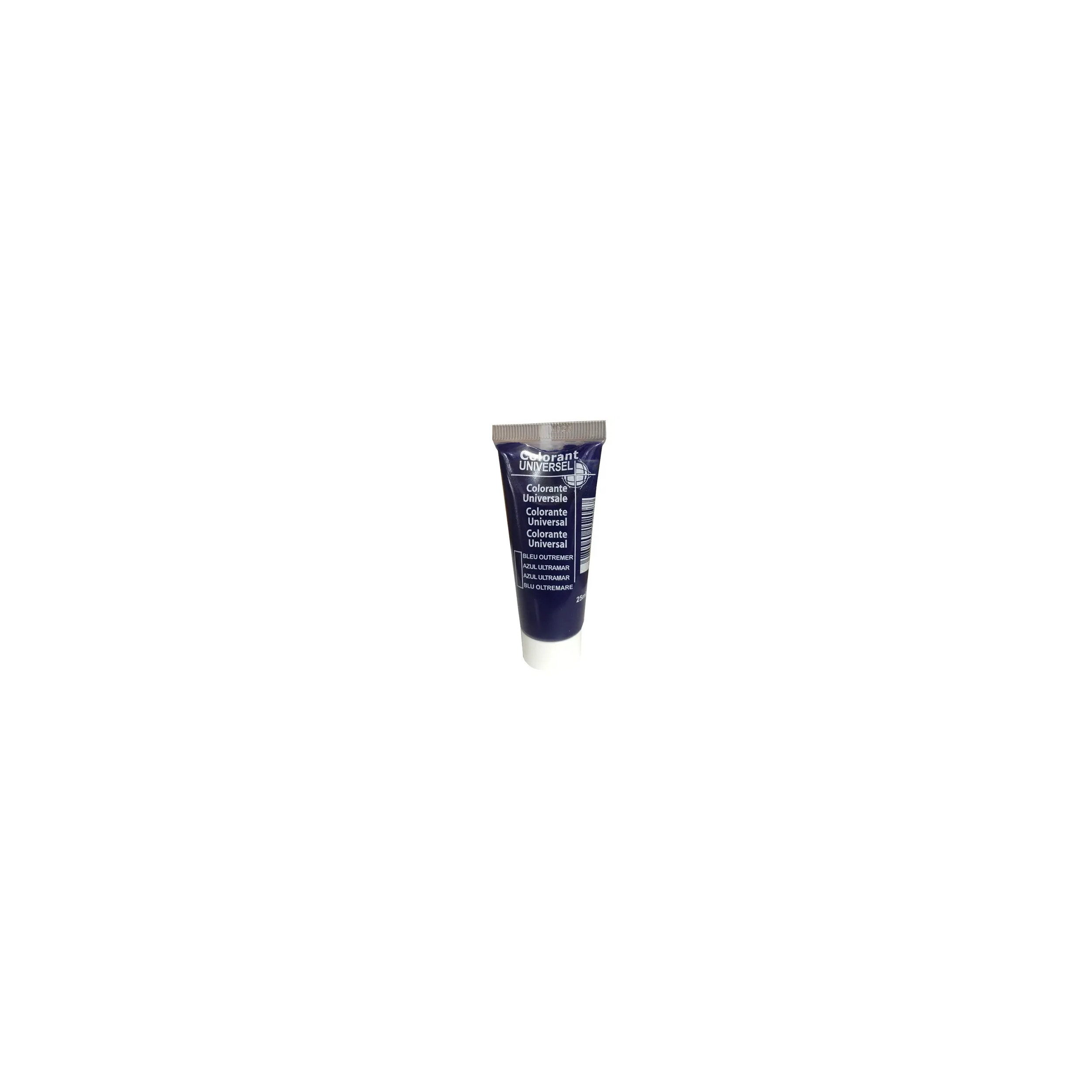 Colorant universel, tube de 25 ml, bleu outremer.