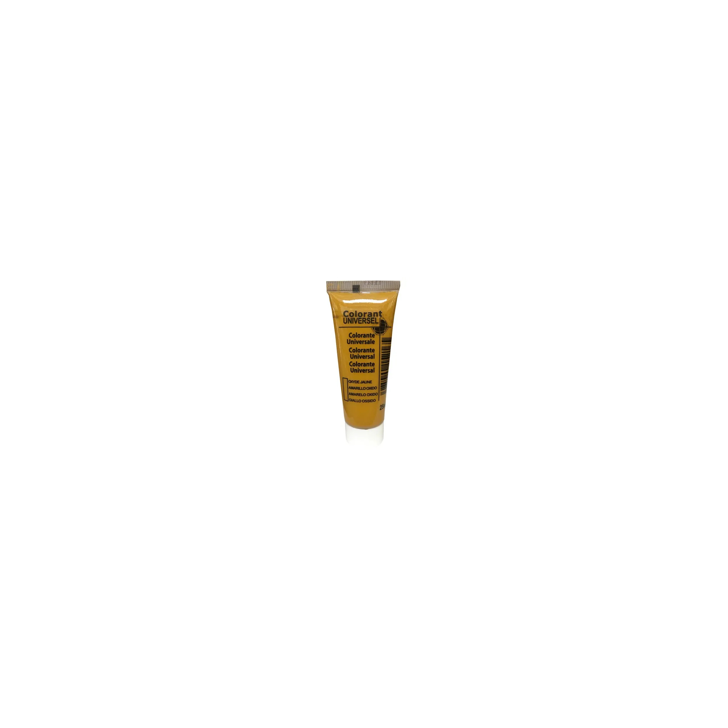 Colorant universel, tube de 25ml, oxyde jaune.