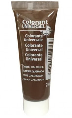 Colorant universel, tube de 25ml, ombre calcinée.