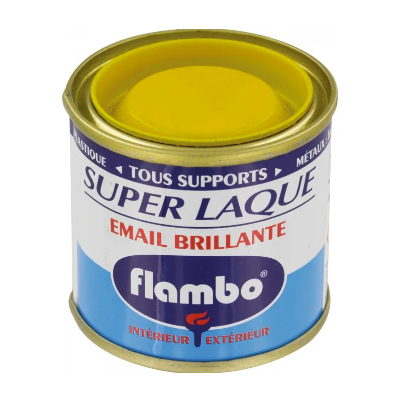 Flambo lacquer 50ml gold button.