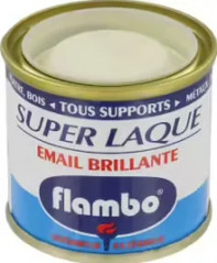 Laque Flambo 50ml blanc cassé.