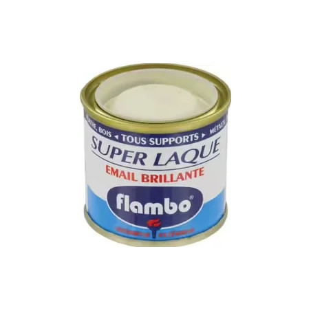 Laque Flambo 50ml blanc cassé.