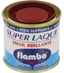 Laque Flambo 50ml rouge vif.