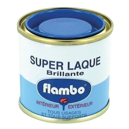 Laque Flambo 50ml bleu roi.