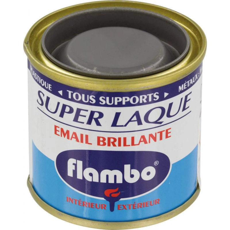 Flambo lacquer 50ml medium gray.