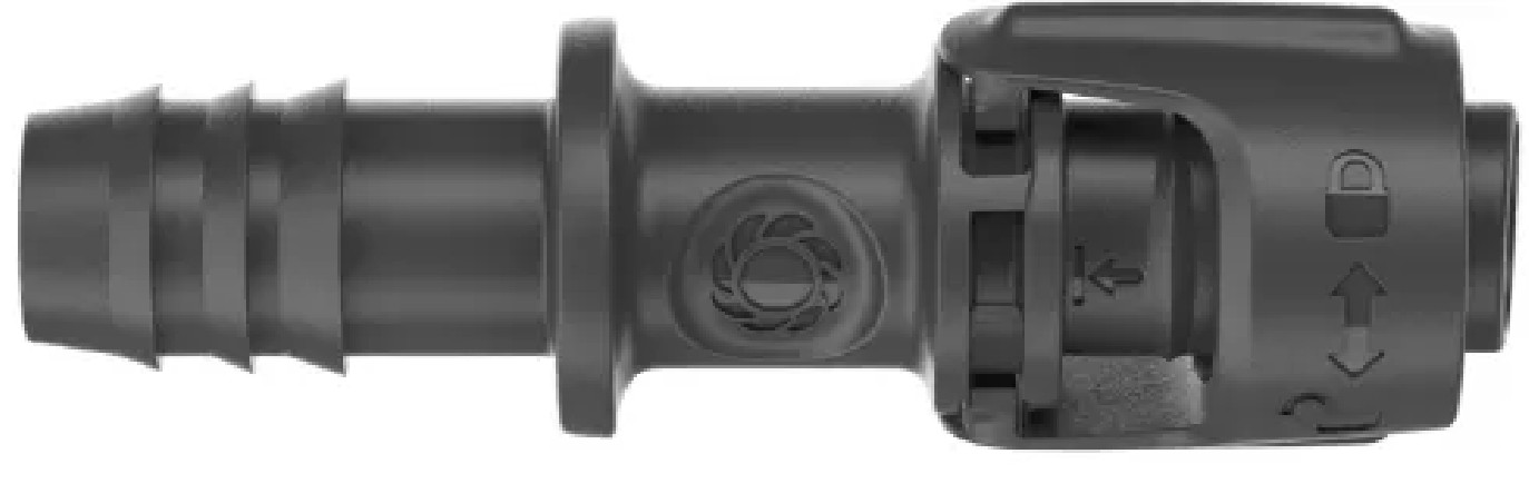 Universal 13mm drip adapter, 1 piece.